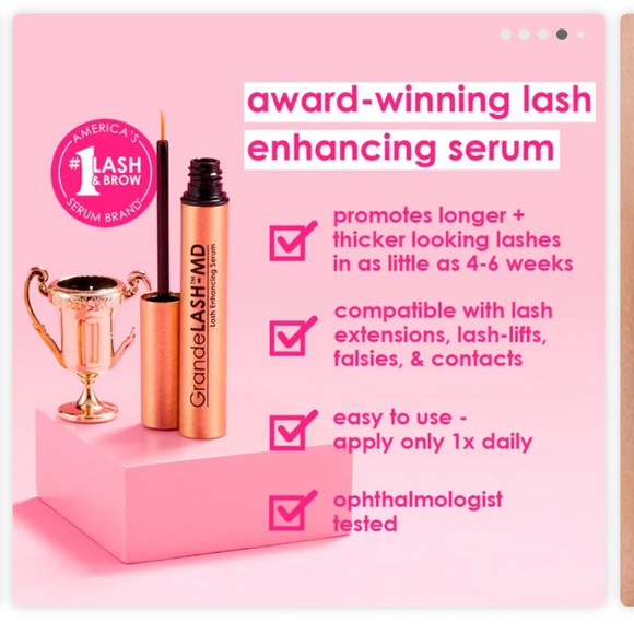 β¨ NWB Grande Cosmetics Grande Lash MD Lash Enhancing Serum ποΈ - Picture 2 of 8
